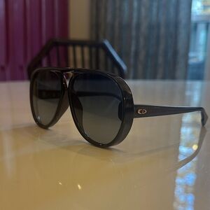 Dior Aviator Black Women's Sunglasses